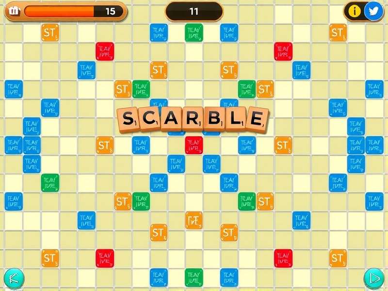 Scrabble Sena Hindi and English Word Game Scrabble Sena Gameplay Screen